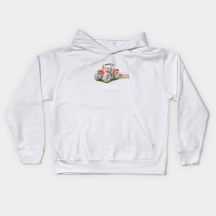 Red Tractor Kids Hoodie